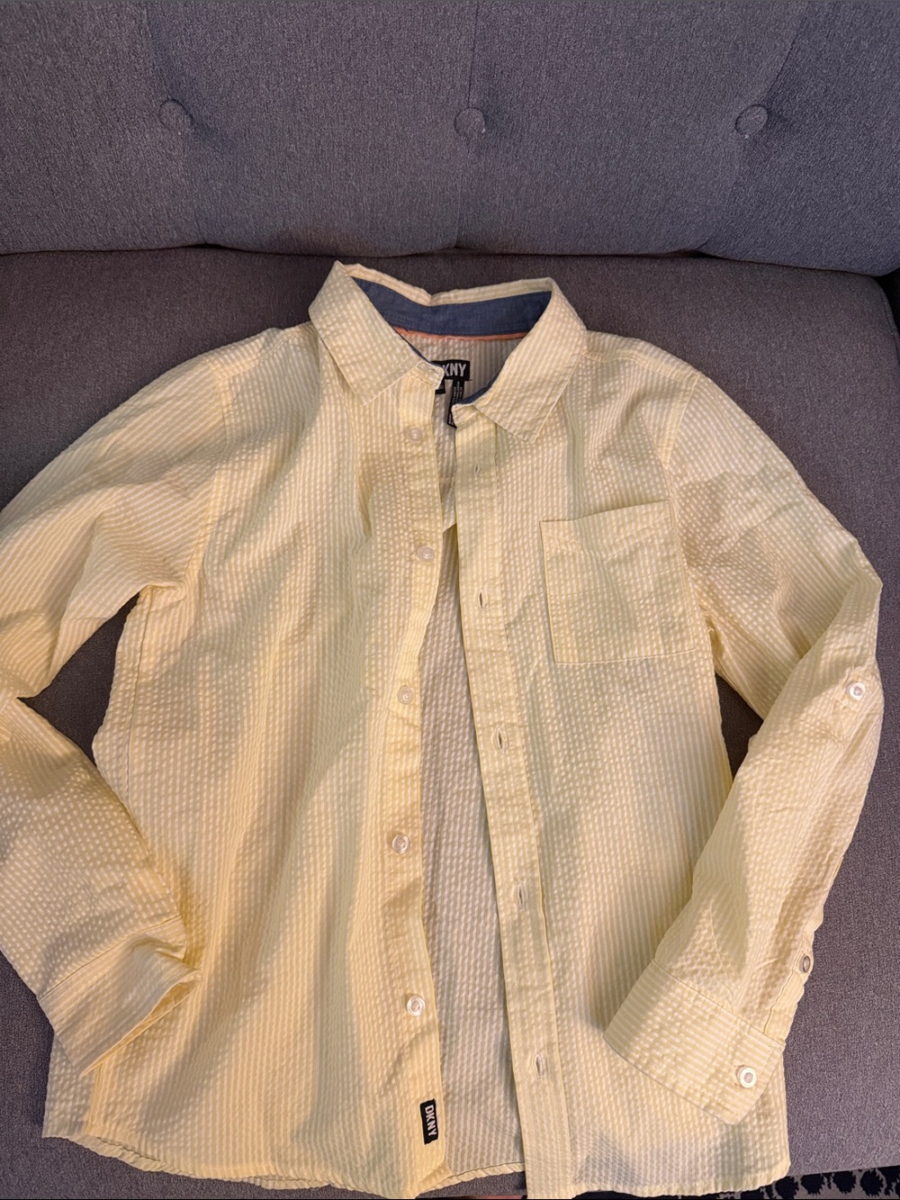 Long sleeve DKNY M 10/12 button down